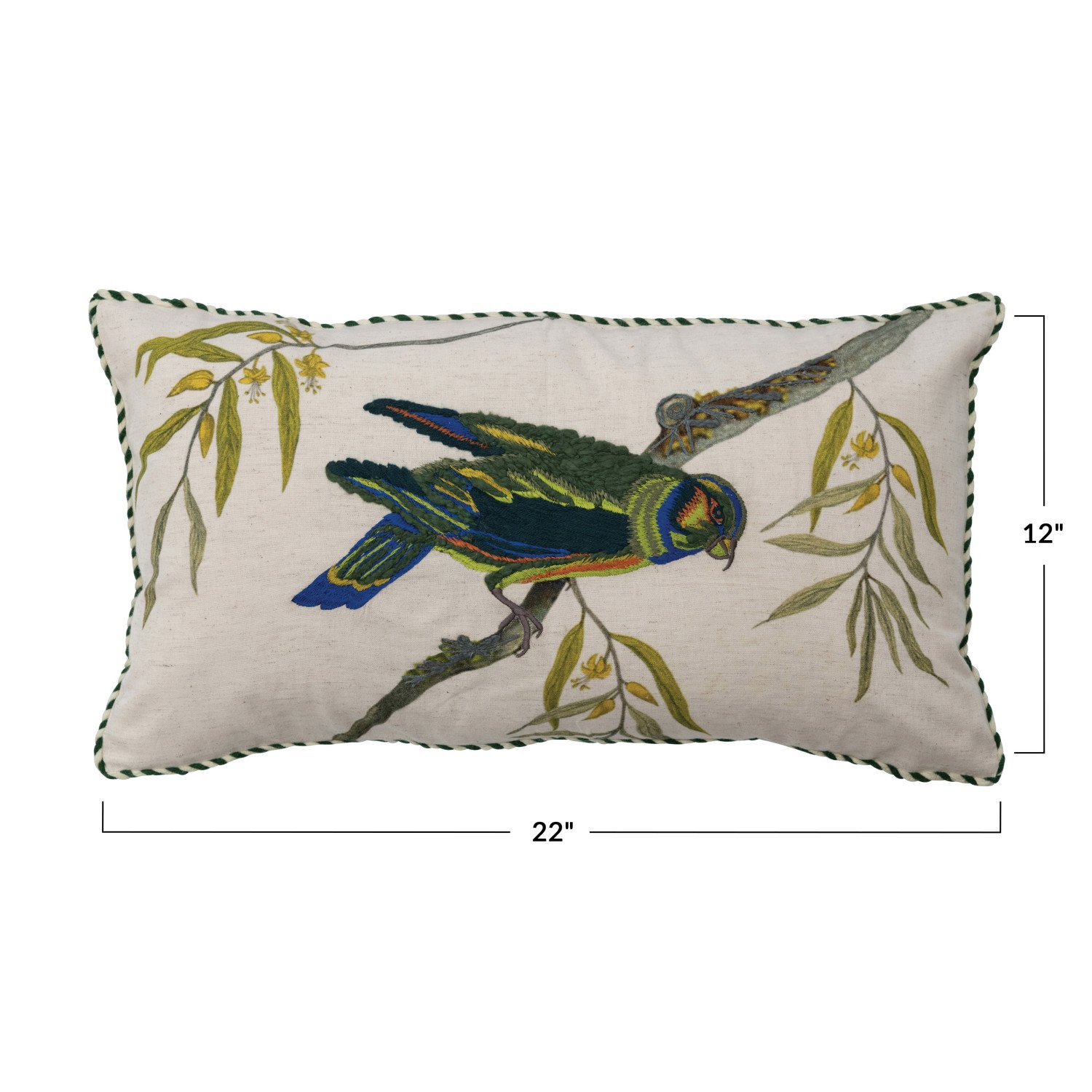 Pier one hotsell embroidered pillows