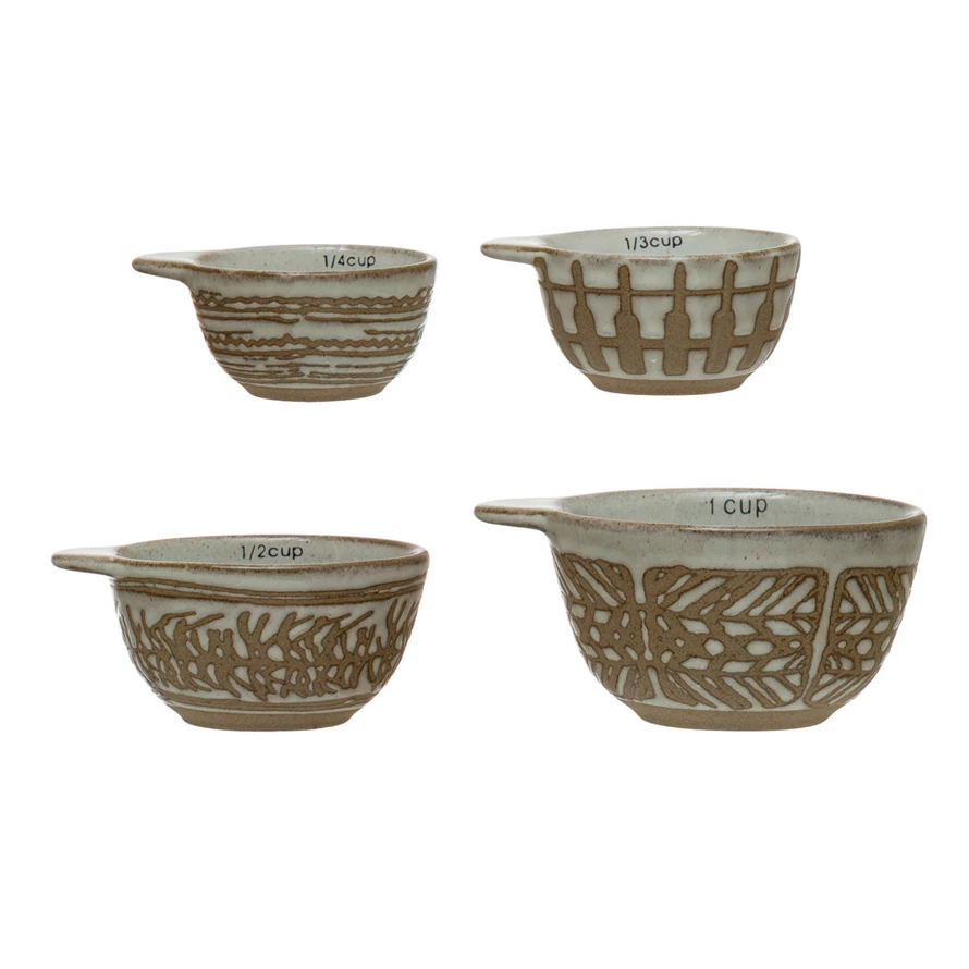 Bake Stoneware Measuring Bowl Set