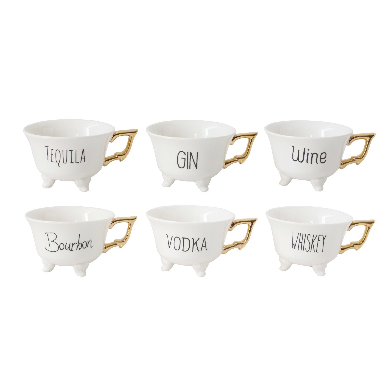 Red Co. Classic Footed Dessert Cups — Red Co. Goods