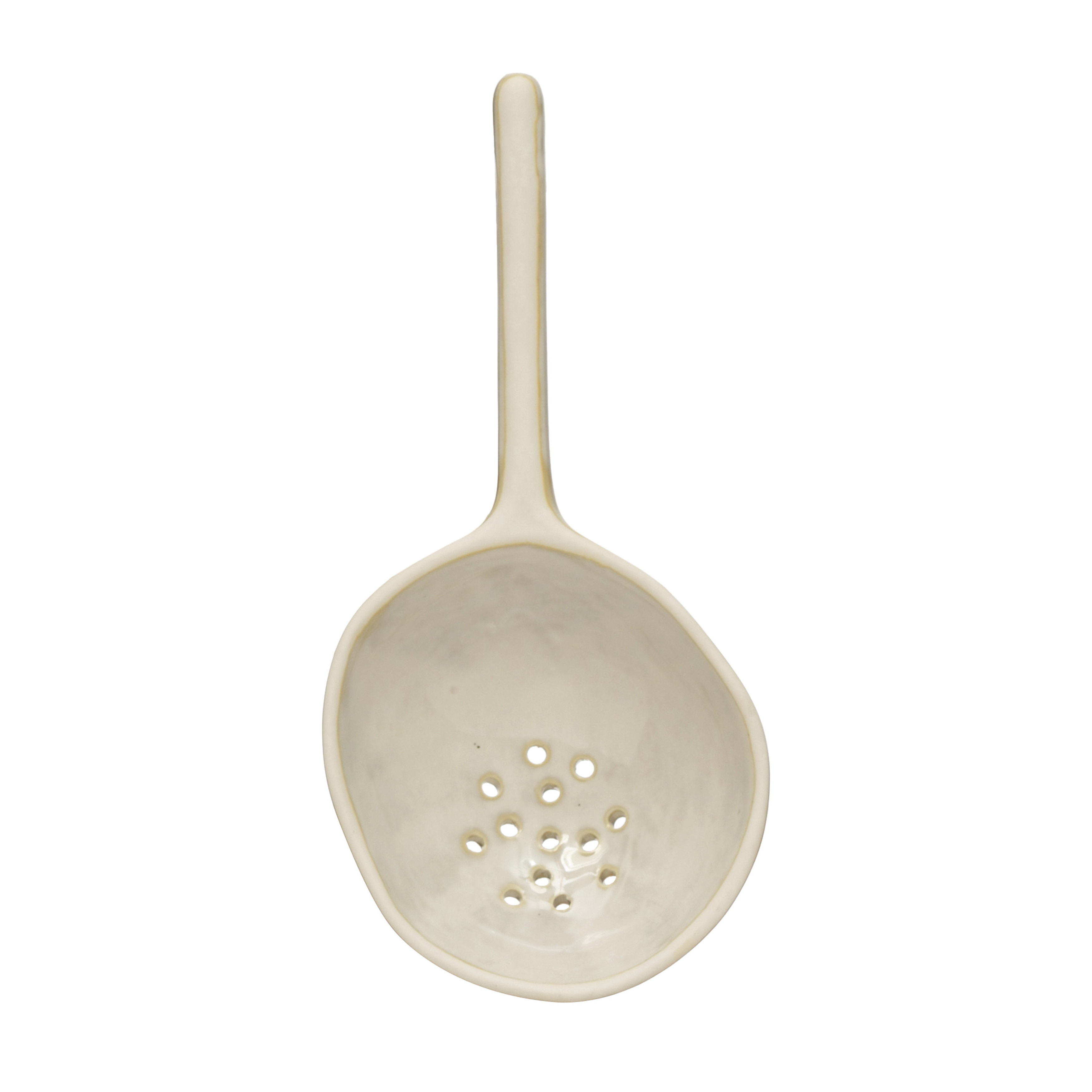 STONEWARE STRAINER SPOON (SMALL) – SHOPPE Cooper at Home